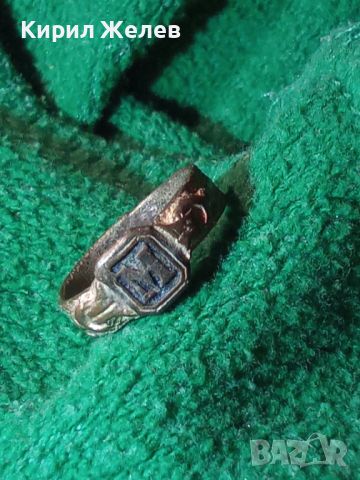 Много стар пръстен сачан ниска проба сребро -60321, снимка 9 - Други ценни предмети - 28866769