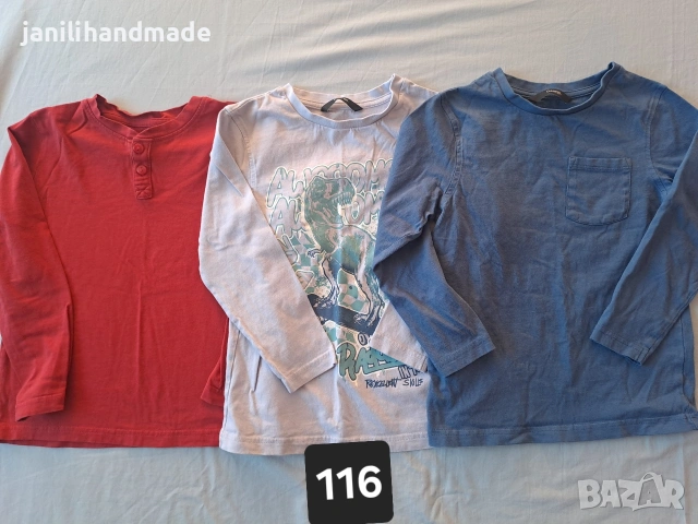 Пролетни дрешки 116 ръст, снимка 2 - Детски Блузи и туники - 54261145