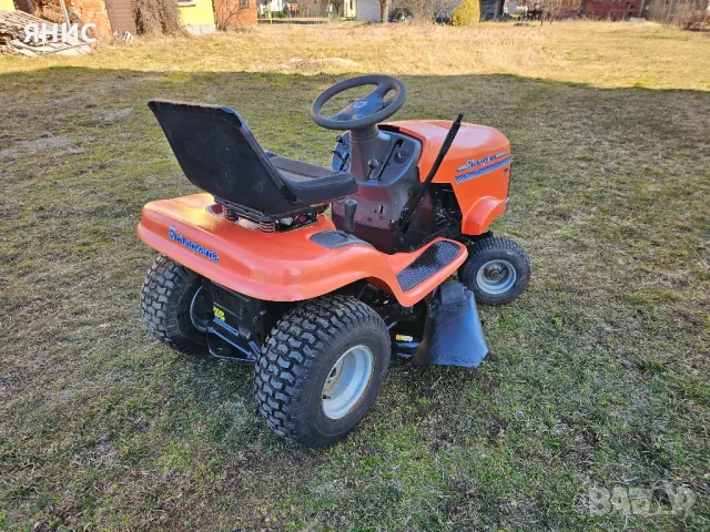 ТРАКТОРНА КОСАЧКА HUSQVARNA / BRIGGS&STRATTON. 13,5.КОНЯ., снимка 6 - Градинска техника - 49401071