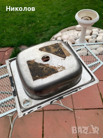 Кухненска мивка алпака 50х41.5 см, снимка 4 - Мивки - 52551542