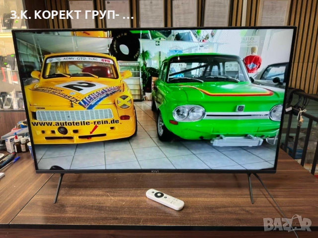 Телевизор KIVI LED 40F750NB, 40" (102 см), Smart Android TV, Full HD