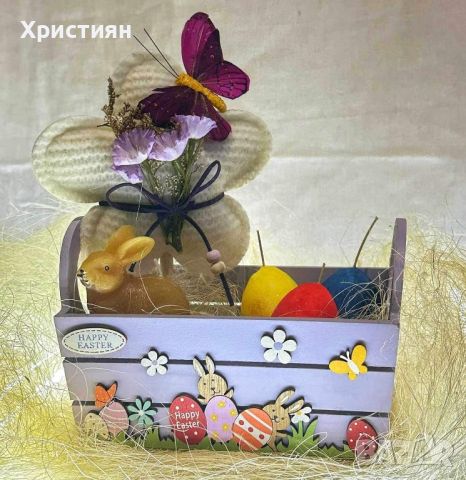 Великденски кошнички, снимка 2 - Декорация за дома - 45430394