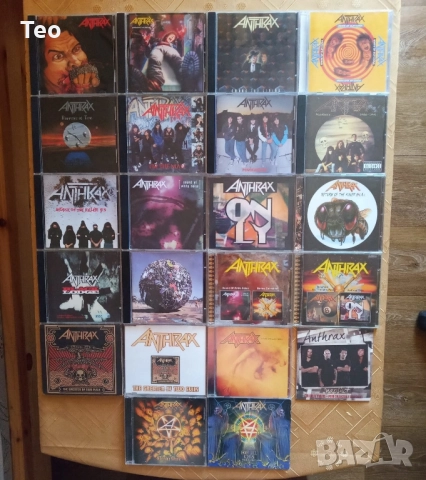Дискография на Anthrax / Антракс, снимка 2 - CD дискове - 52370150