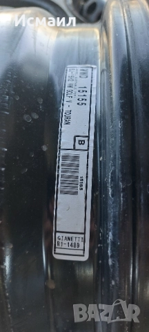 Железни джанти за VW GOLF 5 15ц, снимка 8 - Гуми и джанти - 51795581