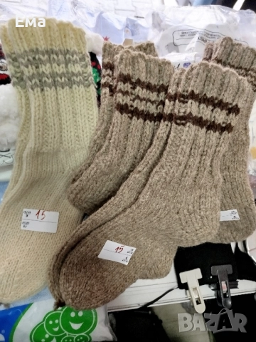 вълнени чорапи, снимка 3 - Други - 52501506