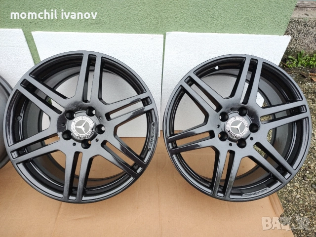 18" оригинални AMG джанти за Мерцедес Ц класа и Е класа, спорт пакет, снимка 4 - Гуми и джанти - 52479277