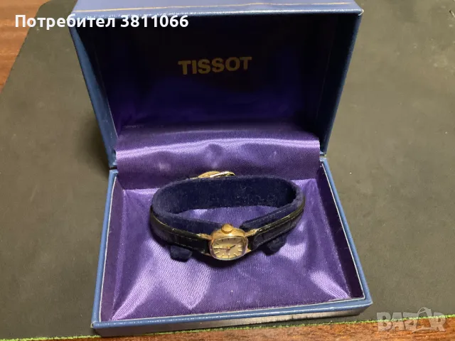 Швейцарски дамски часовник Tissot винтидж- работи, снимка 1 - Дамски - 47031351