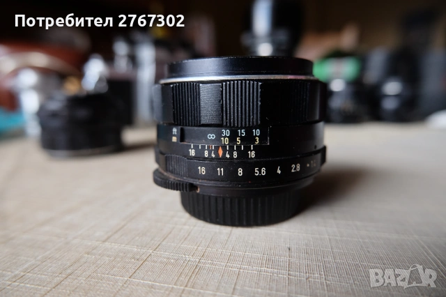 Super Takumar 50mm f1.4 lens. M42 mount, снимка 3 - Обективи и филтри - 53443964