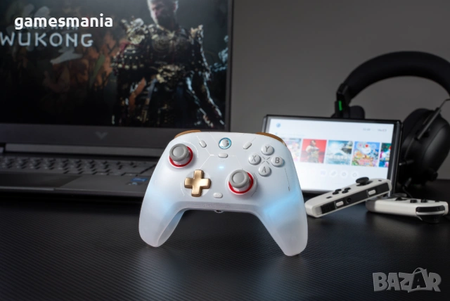 Контролери GameSir Cyclone 2 Shadow Black/ Phantom White/ НОВИ, снимка 2 - Аксесоари - 54303254