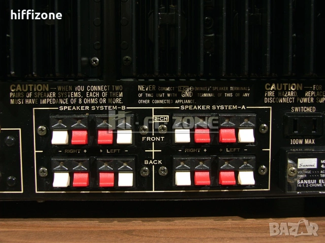 Ресивър   Sansui qrx-9001 /2 , снимка 11 - Ресийвъри, усилватели, смесителни пултове - 54041047