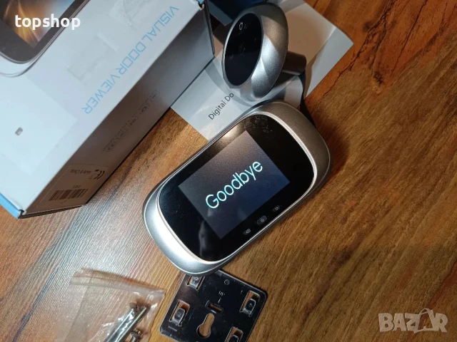 Цифрова шпионка за врата ACAGALA с камера и звънец, 2.8" LCD екран, нощно виждане, фотозаснемане..., снимка 12 - Друга електроника - 50555701