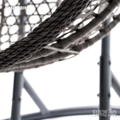 Двойна висяща ратанова люлка, снимка 5 - Градински мебели, декорация  - 54277892