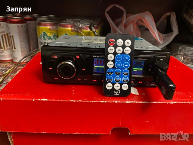 Аудио плеър с дистанционно MP3/USB/AUX/Bluetooth и SD карта