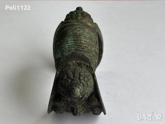 Възрожденска гривна рогатка, снимка 4 - Антикварни и старинни предмети - 51745472