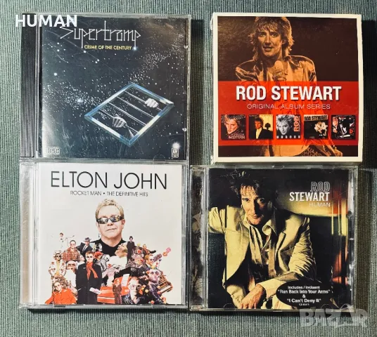 Supertramp-Elton John-Rod Steward, снимка 1 - CD дискове - 47231929