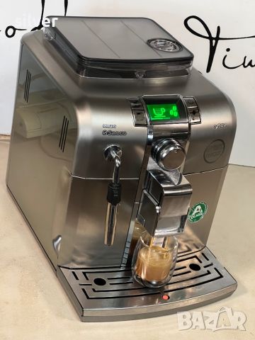 Кафемашина кафе автомат Saeco syntia с гаранция, снимка 1 - Кафемашини - 46029417