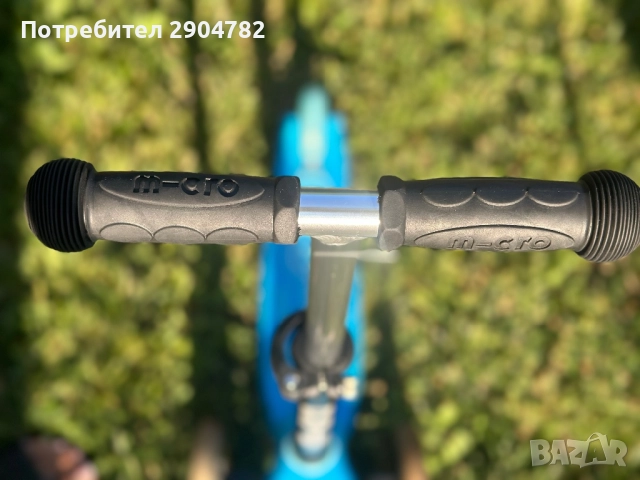 Тротинетка Micro Mini 2 Go Deluxe Plus Blue , снимка 9 - Детски велосипеди, триколки и коли - 51631992