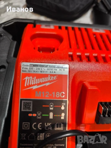 Винтоверт Milwaukee 18v M18 CBLPD  Бартер, снимка 4 - Винтоверти - 50819708