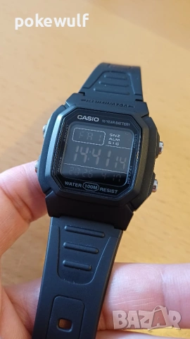 Часовник Casio W-800H-1BVES, снимка 2 - Мъжки - 54226959