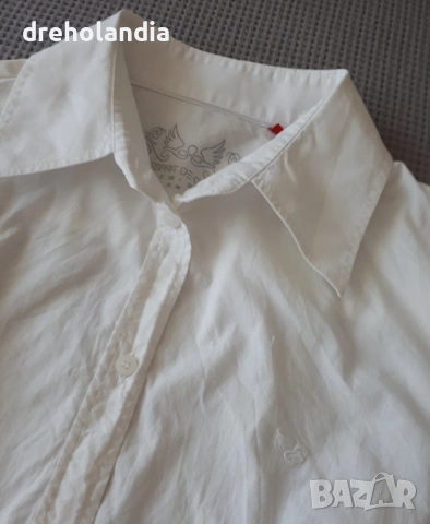 Дамска бяла риза – Esprit – M  , снимка 3 - Ризи - 51811121