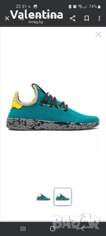 Продавам Adidas HU Pharrell Williams - дамски маратонкии, снимка 1 - Маратонки - 45306794