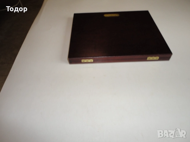 Луксозна дървена кутия за монети 6, снимка 5 - Нумизматика и бонистика - 52615897