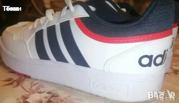 ADIDAS Оригинални Нови Дамски Маратонки Изцяло от Естествена Кожа 41, снимка 3 - Маратонки - 51039818