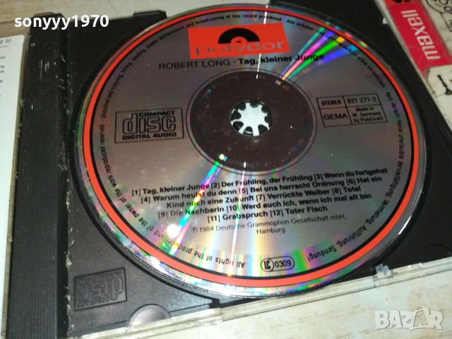 ROBERT LONG CD MADE IN WEST GERMANY 2907251155, снимка 2 - CD дискове - 51177306