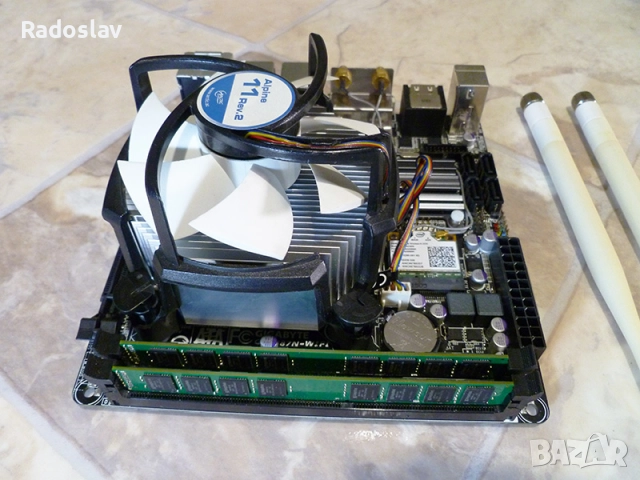 Mini ITX Bundle - GIGABYTE GA-H87N-WIFI / i7-4770 S / 16GB RAM / Wi-Fi / BT, снимка 3 - Процесори - 51598635