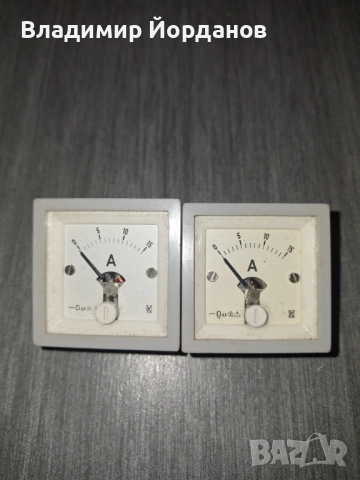 амперметър до 15 А за постоянен ток клас 2,5