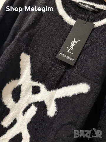 🎄 YSL луксозен пуловер , снимка 1 - Блузи с дълъг ръкав и пуловери - 48353592