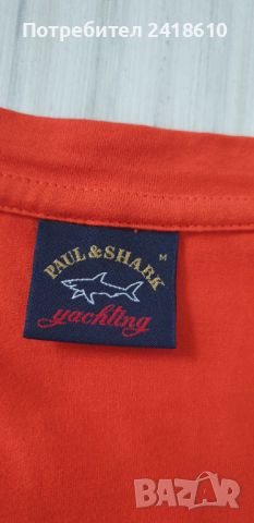 Paul & Shark  Cotton Mens Size M НОВО!  ОРИГИНАЛ! Мъжкa Тениска!, снимка 13 - Тениски - 45456104