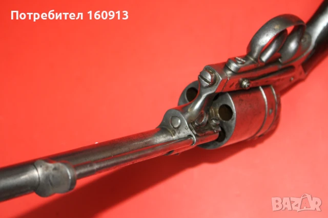 Оригинален дългоцевен револвер Гасер Gasser M1870 Виена., снимка 12 - Антикварни и старинни предмети - 51142067