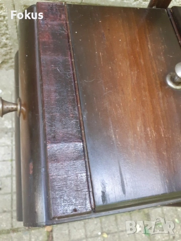 Невероятна стара антикварна тоалетка бижутерка шкафче, снимка 5 - Антикварни и старинни предмети - 53279355