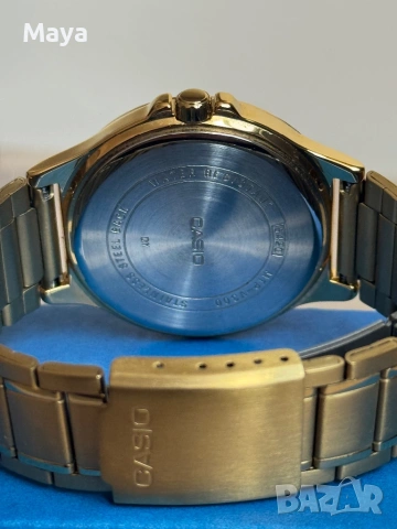 Casio MTP-V300G Златен Мъжки Часовник – като нов + кутия, снимка 5 - Мъжки - 53742285