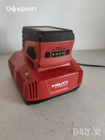 HILTI C/436-350 зарядно с вентилатор 9A, снимка 4 - Винтоверти - 52771641