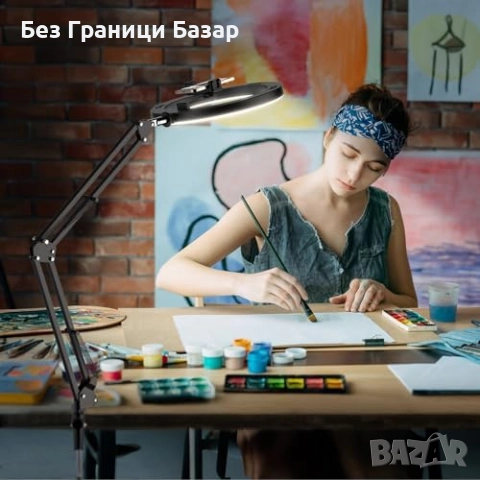 Нова Пръстеновидна Светлина 3 Цвята + Стойка за Телефон Стрийминг, снимка 5 - Чанти, стативи, аксесоари - 51487742