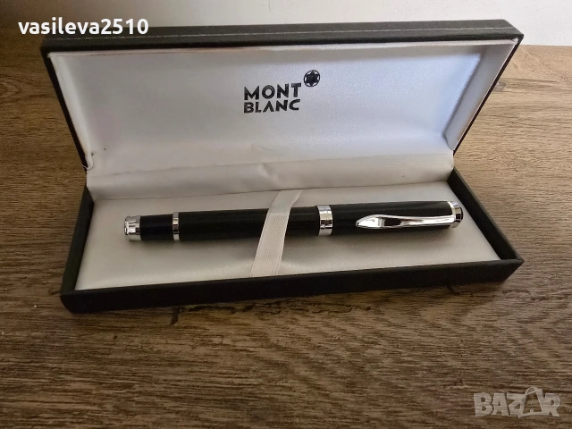 Mont Blanc нова оригинална писалка химикалка с кутия 