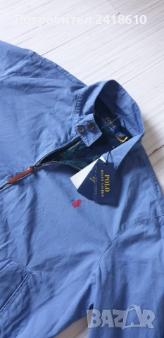 POLO Ralph Lauren Twill Jacket Cotton Mens Size L Пролет - Есен НОВО! ОРИГИНАЛ! Мъжко Яке!