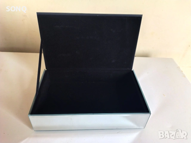 Прекрасна Огледална Кутия За Бижута, снимка 5 - Антикварни и старинни предмети - 53021054