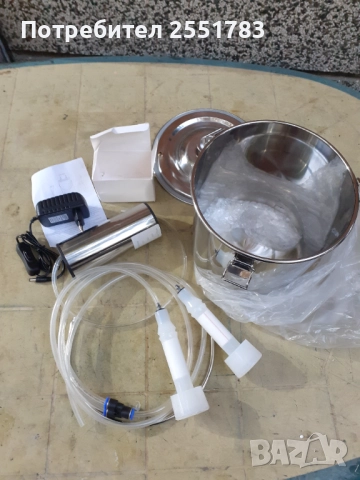 Доилен апарат за кози и овце 5л