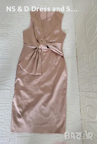 Дамска сатенена рокля 