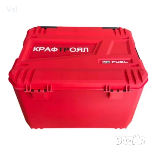 Комплект 2 в 1 KraftRoyal Red Mx Fuel 36V – ъглошлайф + гайковерт, 2x 8Ah батерии , снимка 5 - Ъглошлайфи - 53701290