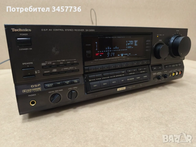 Топ Модел Technics SA-GX910 Ресивър / Усилвател , снимка 9 - Ресийвъри, усилватели, смесителни пултове - 54076153