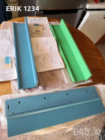 рафтове за стена 60/11.8/10cm., снимка 9 - Етажерки - 49980941