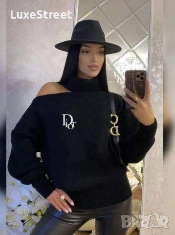 Дамски Пуловер 🤍DIOR