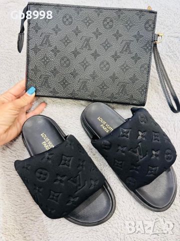 🏷️НАМАЛЕНИЕ🏷️ Чехли, клъч Louis Vuitton, снимка 3 - Чехли - 46348678