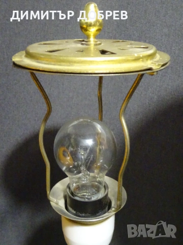 СТАРА РЕТРО СОЦ СССР НАСТОЛНА СЕНЗОРНА ЛАМПА ГЪБА, снимка 5 - Антикварни и старинни предмети - 54062871