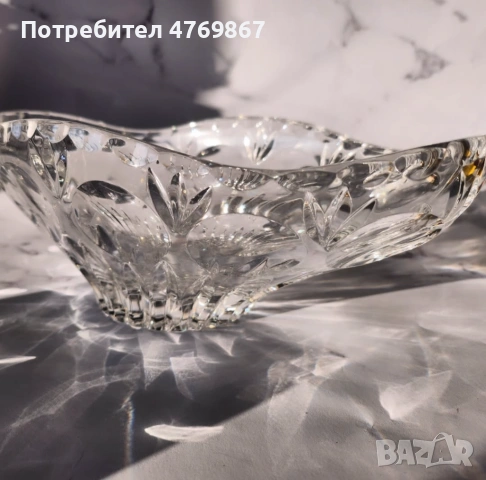 Кристална купа, снимка 2 - Аксесоари за кухня - 53888661