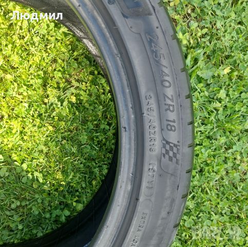 2бр летни гуми 245/40/ZR18/Michelin pilot sport 4 dot1321г/4.5мм, снимка 8 - Гуми и джанти - 45160641